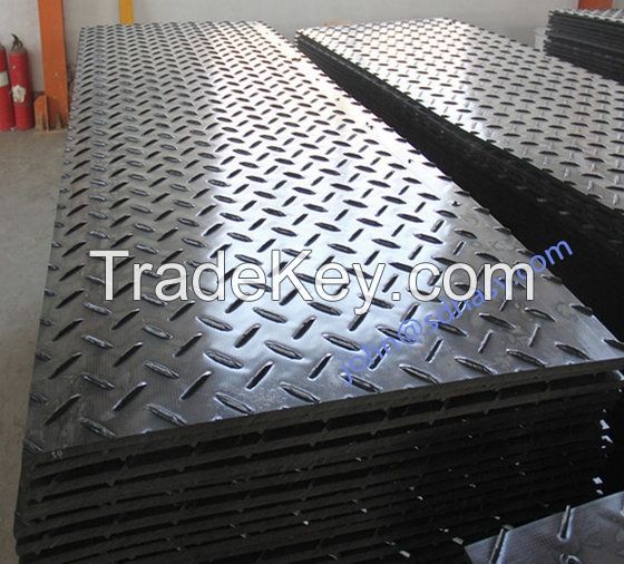 Factory direct sales plastic ground mat construction plastic temporary crane mats