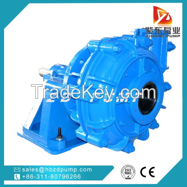 Single Stage Rubber Liner Slurry Pumps