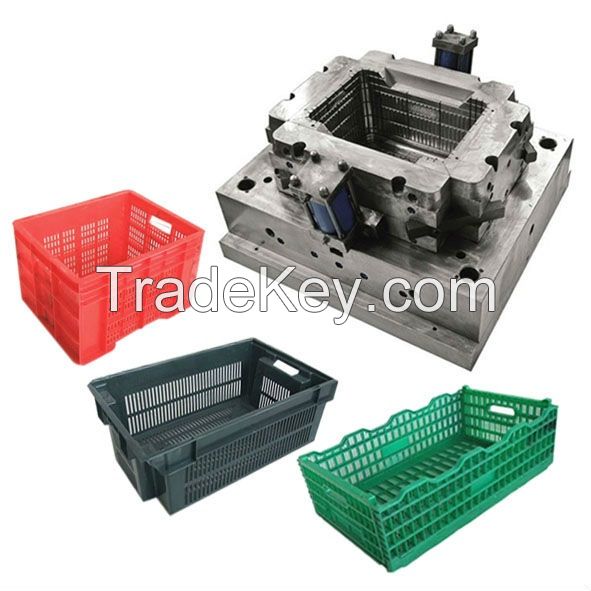 Customized plastic  crate Mould bucket Mould basket Mould