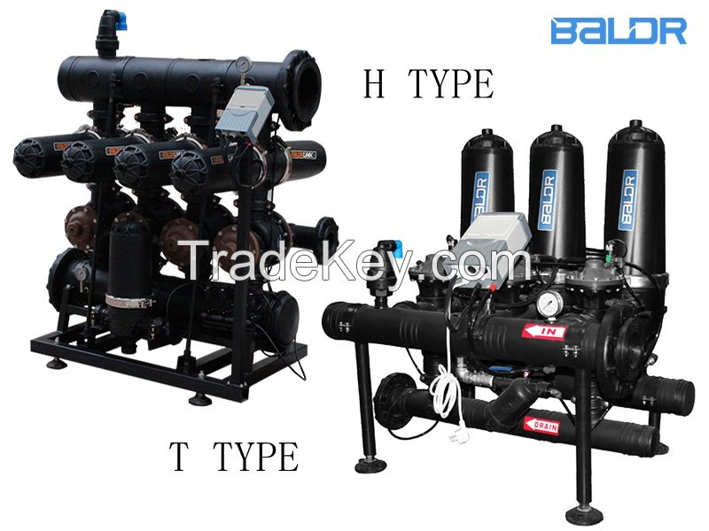 Modular design drip irrigation Auto Disc Filtration System