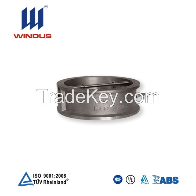 WINDUS dual plate wafer non return check valve