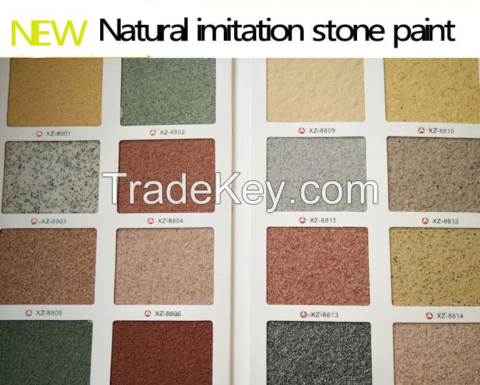 Advanced coating natural colorful Building coating imitation stone decration material factory