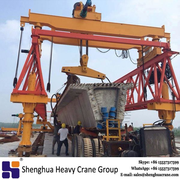 Professional 260ton double truss T type beam launcher for highway bridge erection