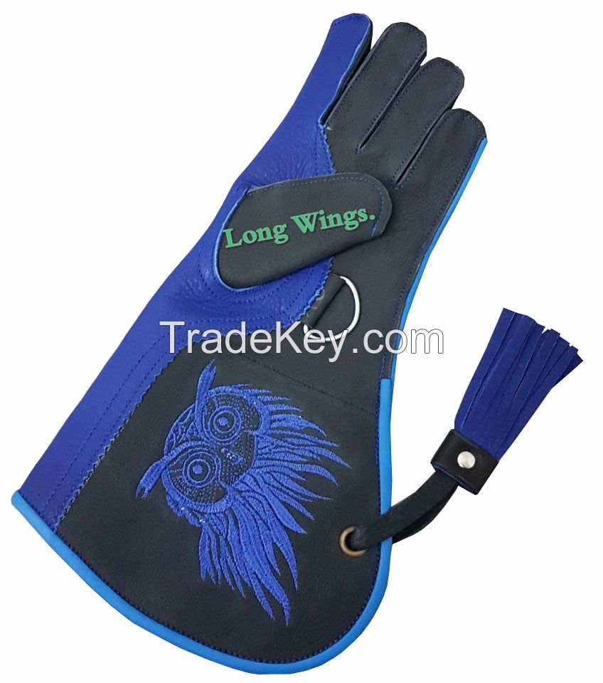 Falconry Leather Gloves