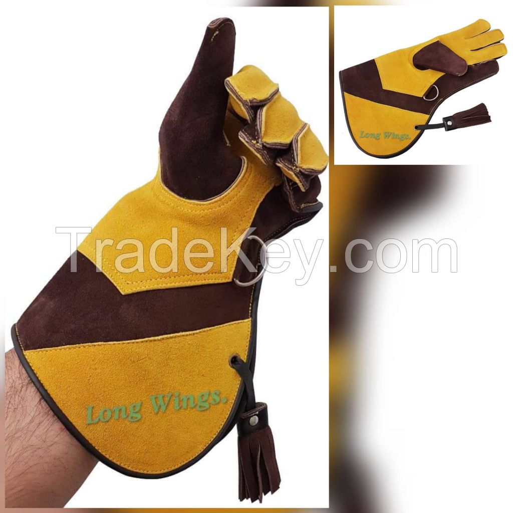 Falconry Leather Gloves