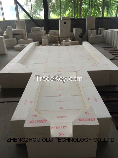 AZS36 fused cast refractories