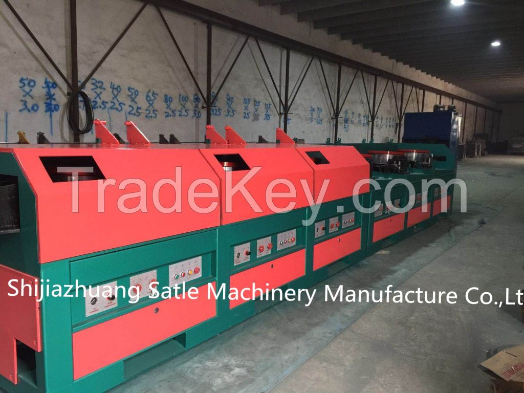 Straight line wire drawing machine