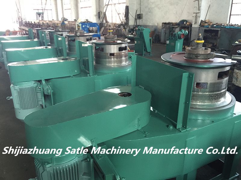 Pulley wire drawing machine