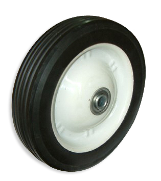 semi-pneumatic rubber wheel