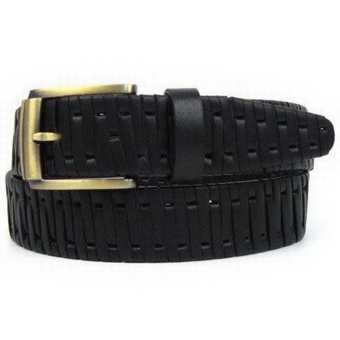 Leather belt