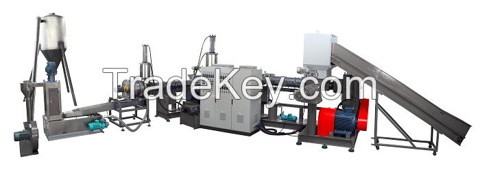 HDPE PP PS ABS Pelletizing Granulating Machine