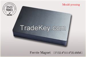 Ferrite magnet for machine