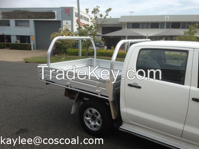 tough aluminum truck cargo box loading body tipper body dropside body