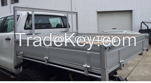 strong and light aluminum single/dual cab heavy duty tray near me