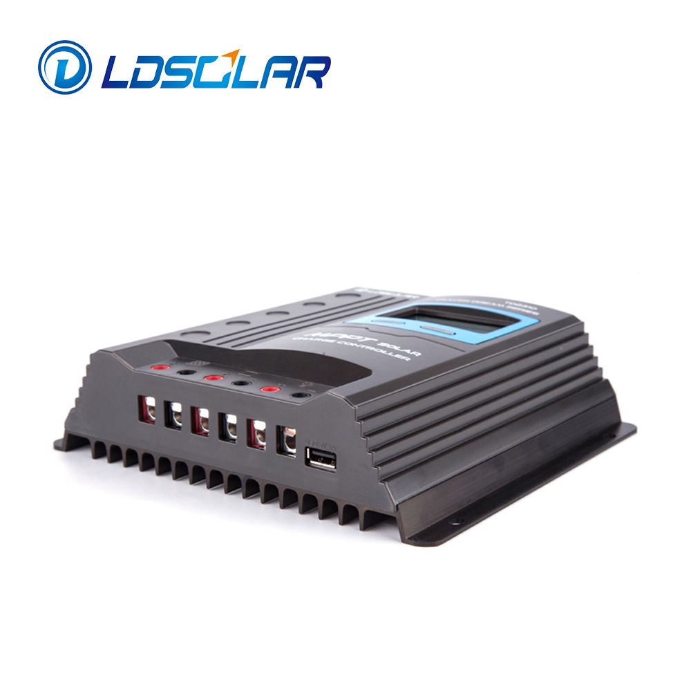 LDSOLAR 12V24V MPPT Solar Charge Controller 30A with large LCD Screen