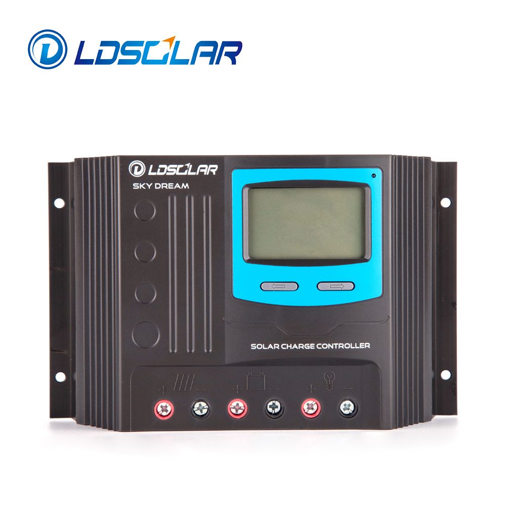 New design 50A PWM Solar Charge Controller with LCD display