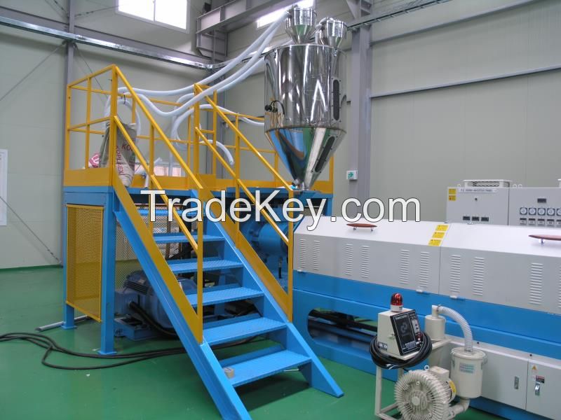 EPE polyethylene foamed sheet extrusion production