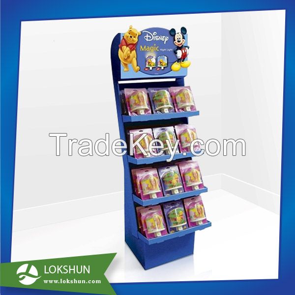 China Factory Wholesale Paper Cardboard Floor Display