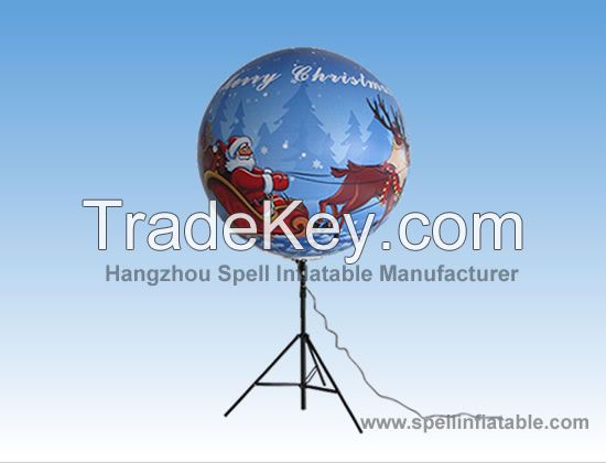 Pole balloon, lighting balloon, stand balloon