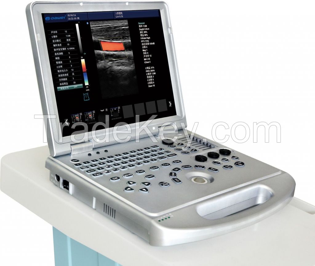 Laptop  Ultrasound Color Doppler scanner diagnostic machine 3D/ 4D model