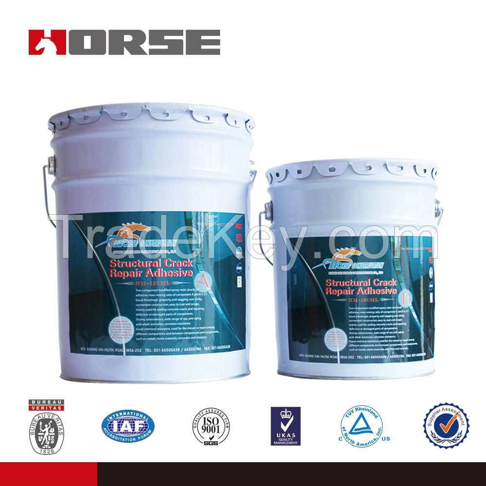 Crack injection adhesive for repair concrete crack