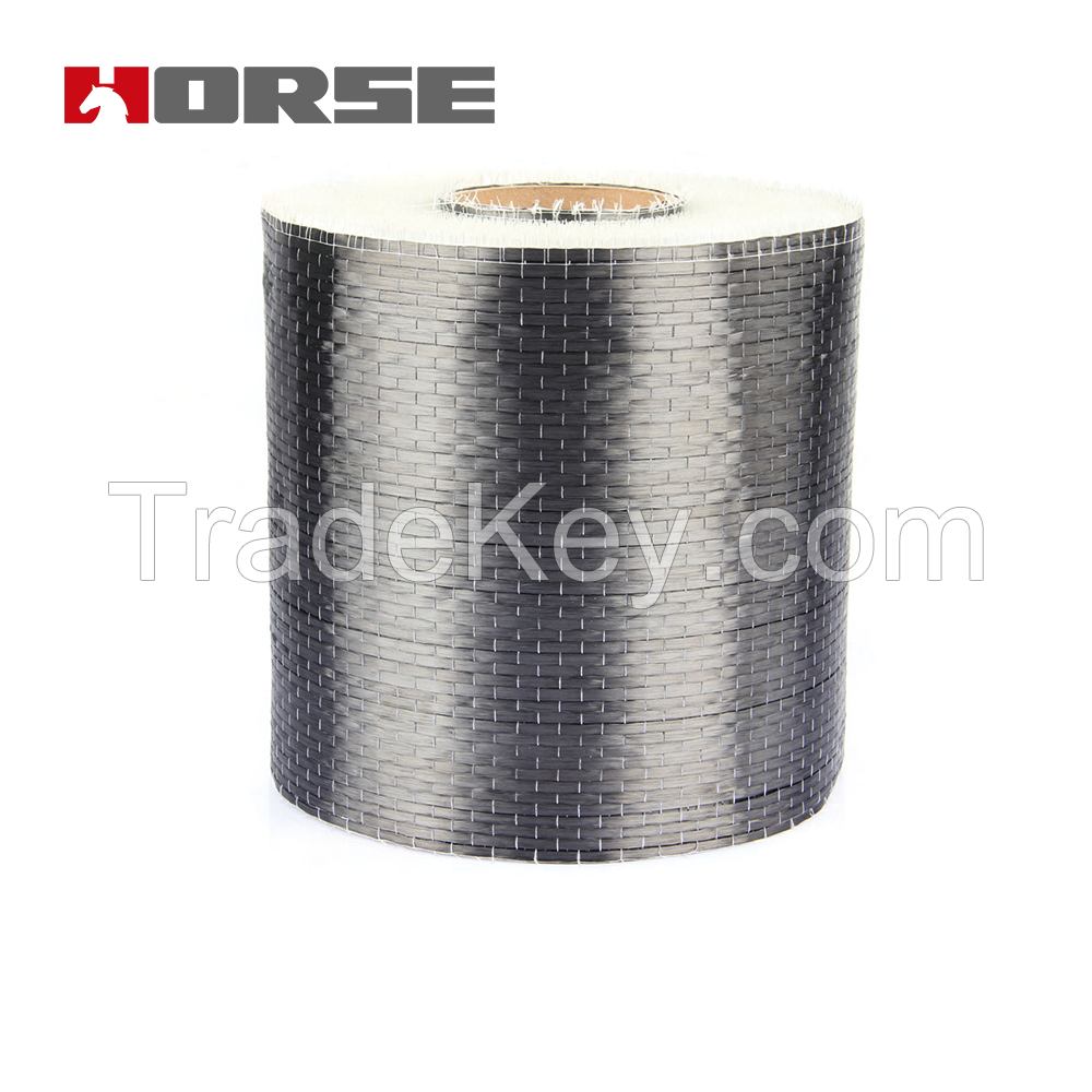 Unidirectional 200g carbon fiber fabric for structural strengthening