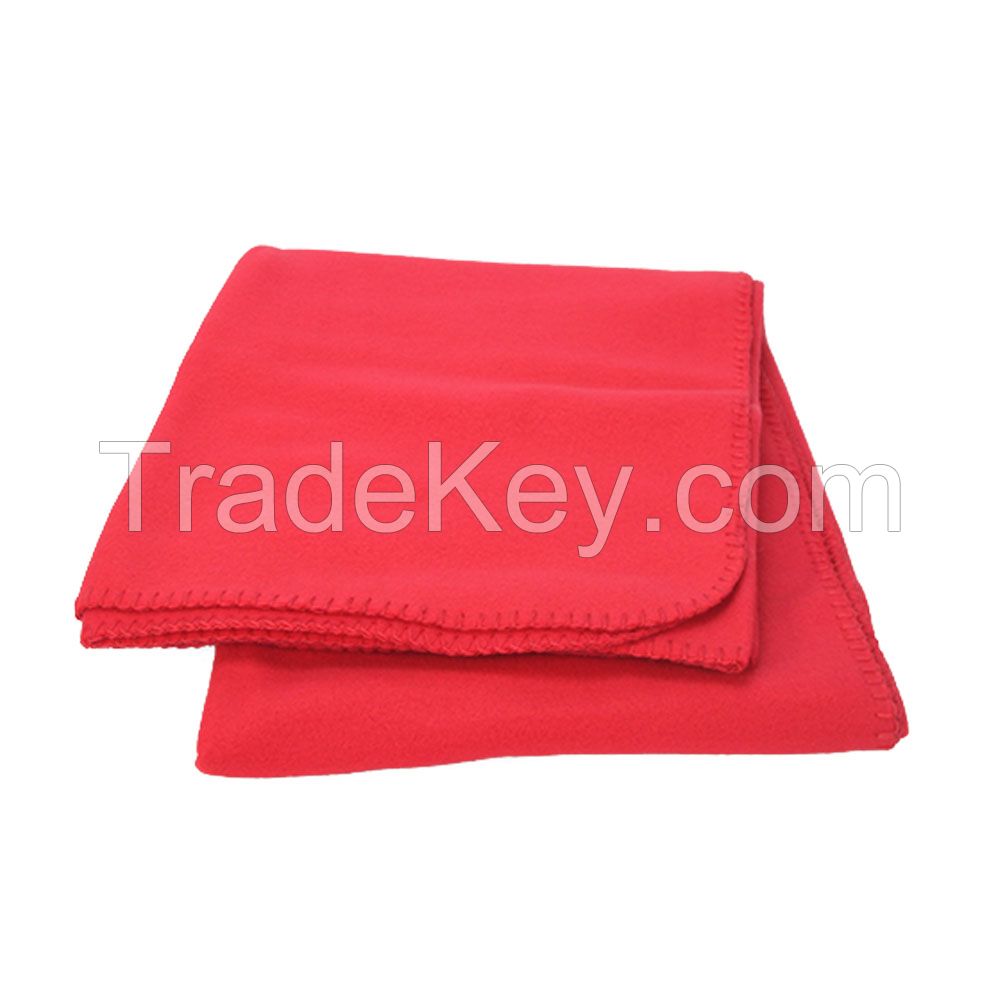 Promotional Soft and Comfortable Anti-pilling Knitting Polar Fleece Blanket with Your Logo