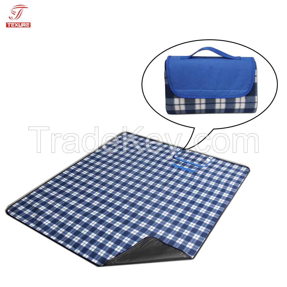 Promotional Soft and Comfortable Anti-pilling Knitting Polar Fleece Blanket with Your Logo