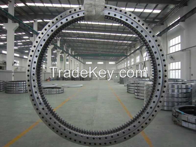 large diameter slewing bearing ring gear, big slewing ring