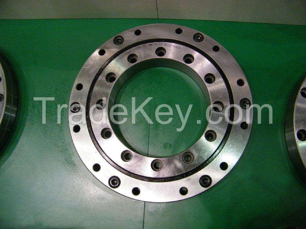 large diameter slewing bearing ring gear, big slewing ring