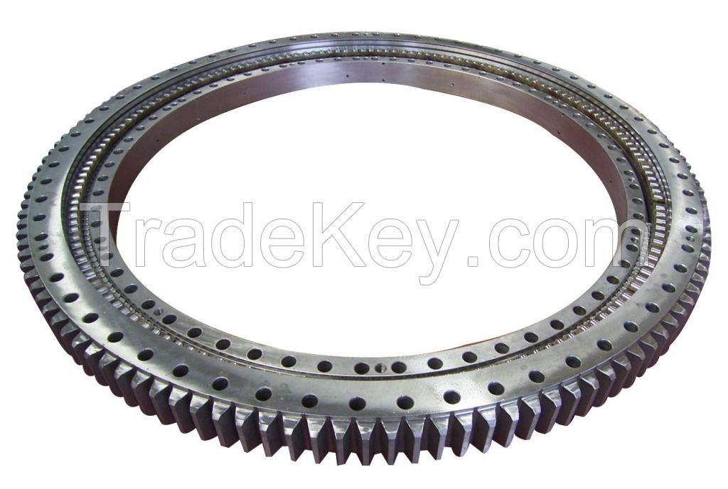 slewing ring for zoomlione 25 tons crane use outer gear slewing bearing, xuzhou zhongya 50Mn turntable bearing