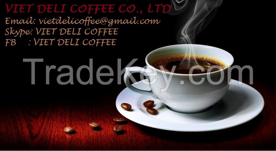 Sell ROBUSTA ROASTED COFFEE BEANS - Viet Deli Coffee Co., Ltd