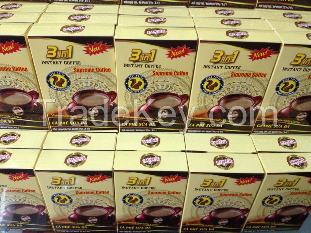 Sell INSTANT COFFEE 3 in 1 - 17g/stick - Viet Deli Coffee Co., Ltd