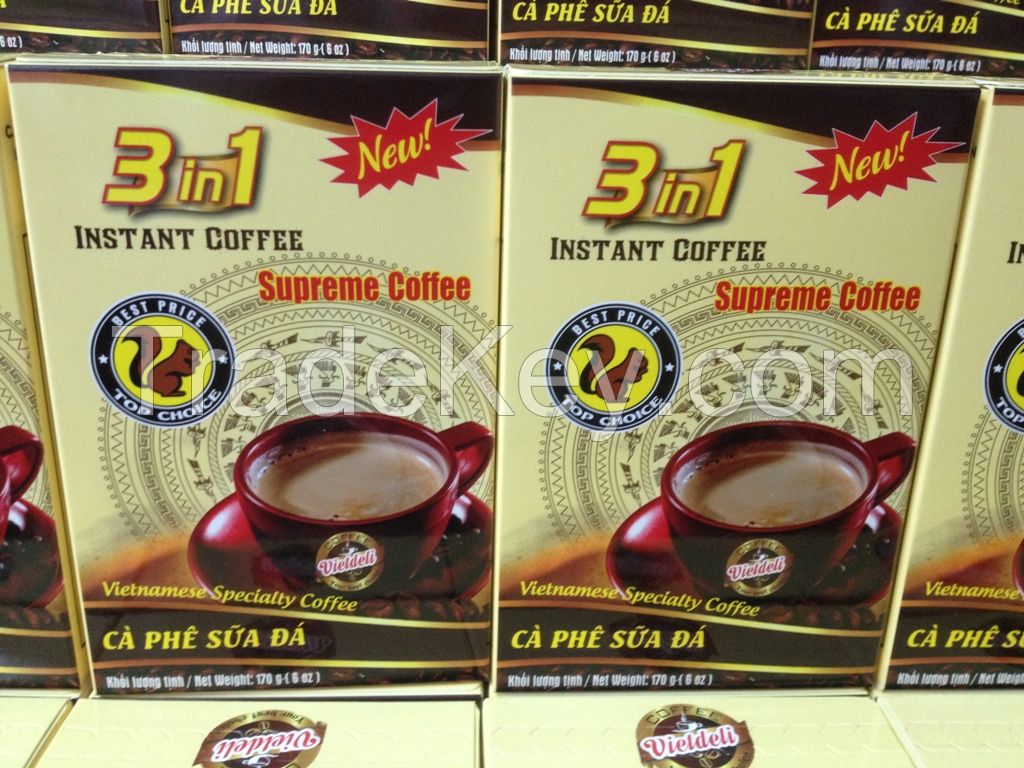 Sell INSTANT COFFEE 3 in 1 - 17g/stick - Viet Deli Coffee Co., Ltd