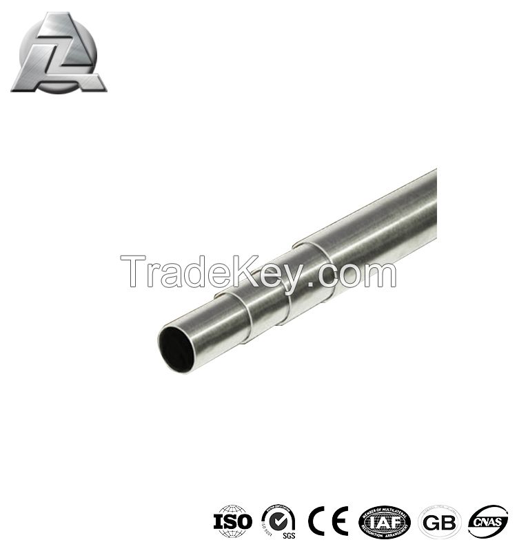 custom 6000 series aluminum extruded telescopic pipe profile