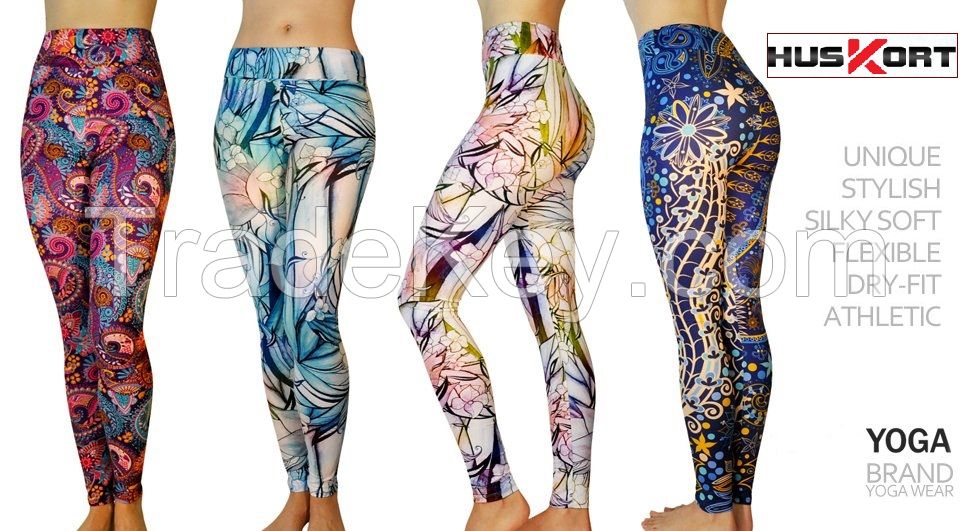 Womens Seamless Yoga Leggings