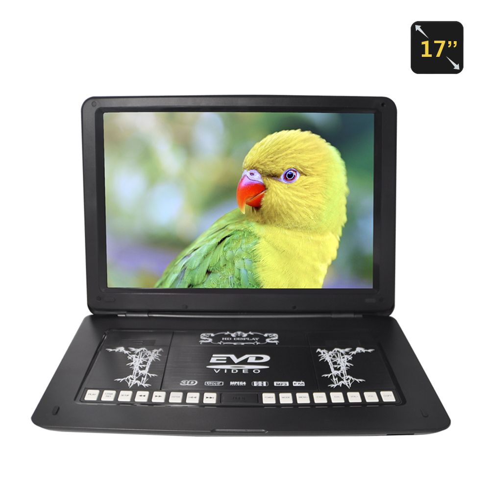 Wholesale 17 INCH portable DVD screen with HDMI, SD, USB slot HD 1366x768 Digital TFT