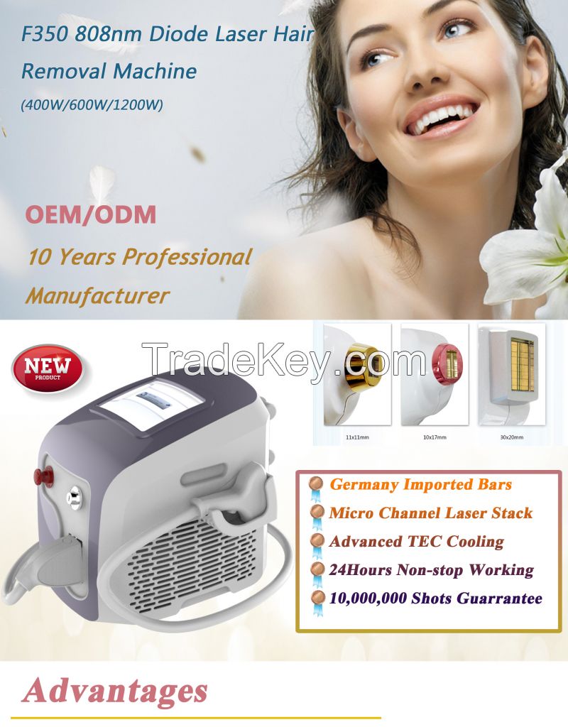  808nm Diode Laser  Hair Removal Machine with CE Approval