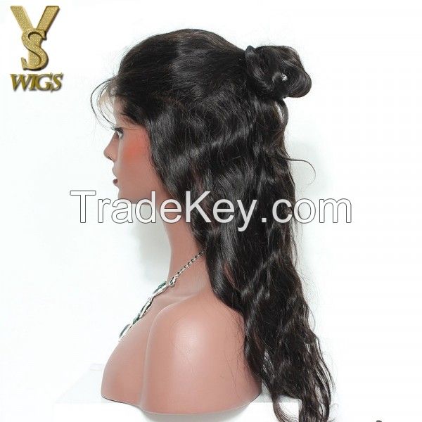 YSwigs Glueless Body Wave Lace Front Wigs With Baby Hair