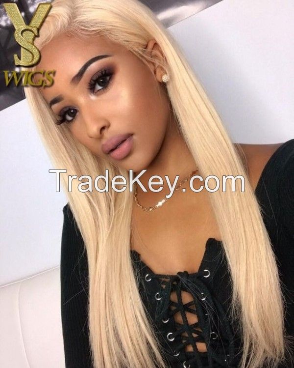 YSwigs #613 Full Lace Brazilian Virgin Hair Human Hair Wigs With Baby Hair