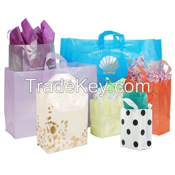 Solf Loop Plastic Bag for business