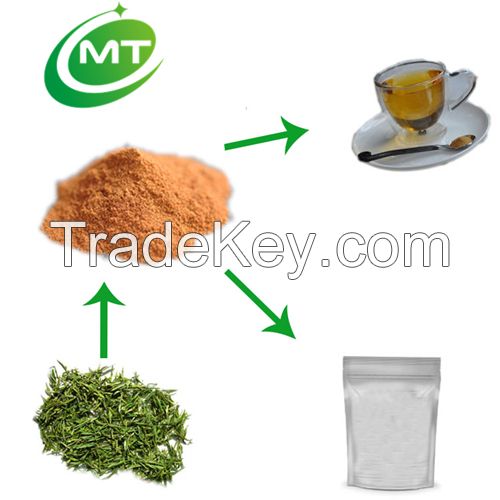 Factory manufacuturer 100% pure natural green tea extract