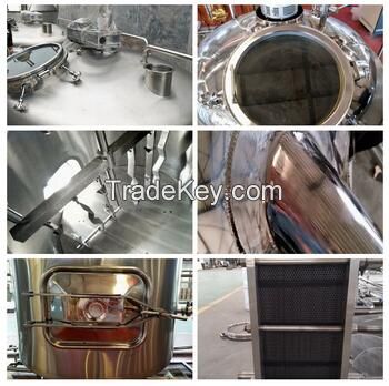 2000L stainless steel beer equipment brewery equipment