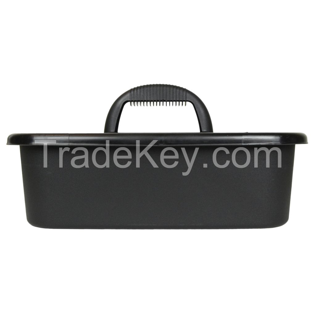 Akro-Mils 74-183 Black Plastic Tool Organizer Tote