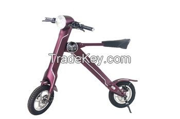 foldable electric bicycle or scooter K1 36v 250w and 48v 350w