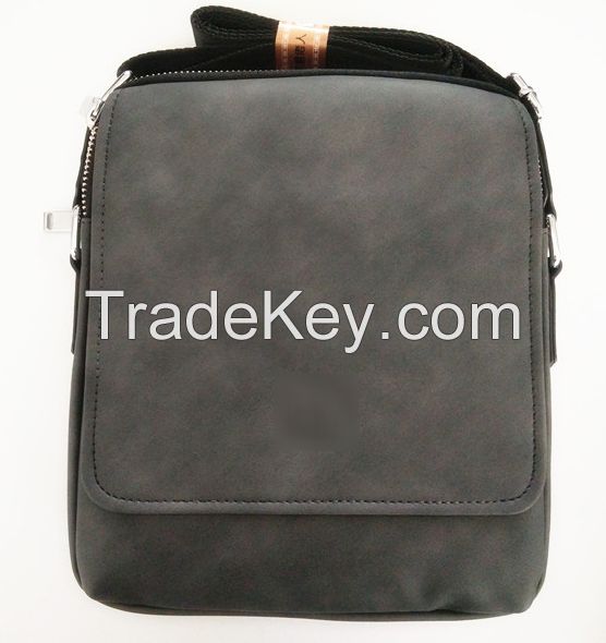 Business Leisure Eco-friendly Cheap PU Men Shoulder Messenger Bag