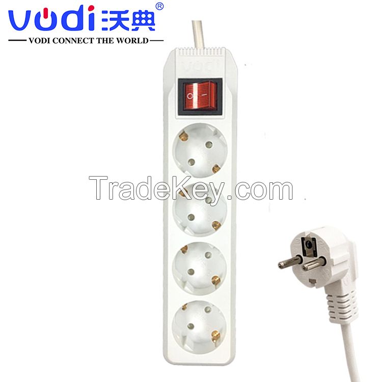 usb outlet european powerstrip for Europe 5 way outlet charging ports germany power strip with usb port socket europe strip