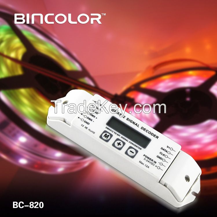 Bincolor LED DMX512 Signal Decoder