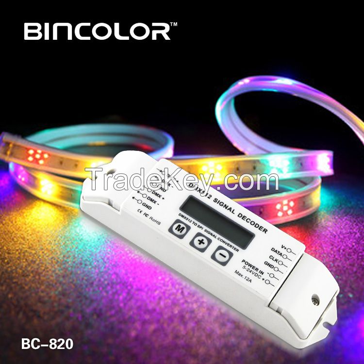 Bincolor LED DMX512 Signal Decoder