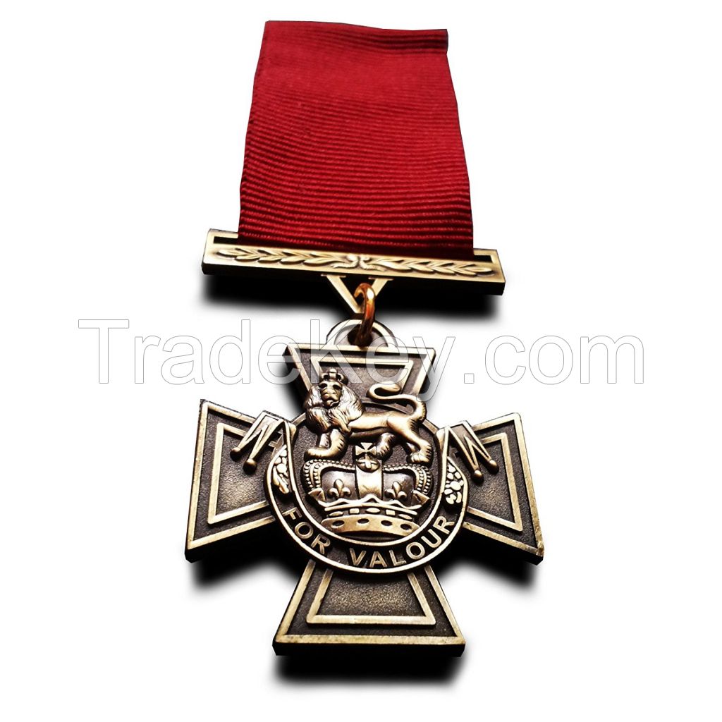 alloy custom high quality souvenir metal cross medal